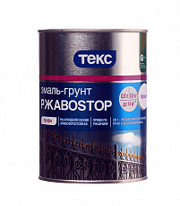 ТЕКС Грунт-эмаль 3в1 РЖАВОSTOP ПРОФИ белый 0,9 кг (14шт/уп)