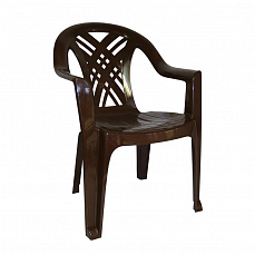 Кресло "Престиж-2" шоколад/пластик