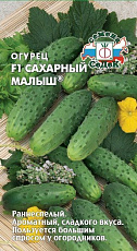 Семена Огурец Сахарный Малыш F1® партенокарп цв/п 0,2 г СеДеК