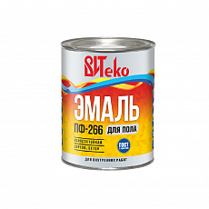 ВИТЕКО Эмаль ПФ 266 д/пола желто-кор. 0,8 кг. (14шт/уп)