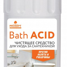 Средство Prosept Bath Acid для удаления ржавчины и мин отложений 1 л