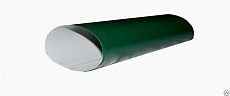 Труба водосточная, D92мм, 1м, металл, полимер, зеленый мох
