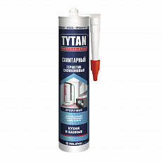TYTAN Professional герметик силикон санитарный белый 280 мл (12шт/уп)