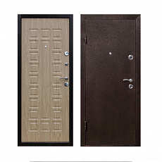 Дверь металлическая Йошкар Ель карпатская (960R) Фурнитура внутри
